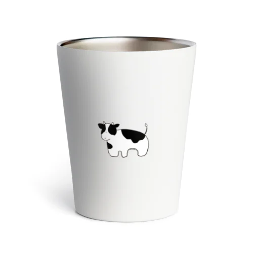 のんびりうしさん(白) Thermo Tumbler