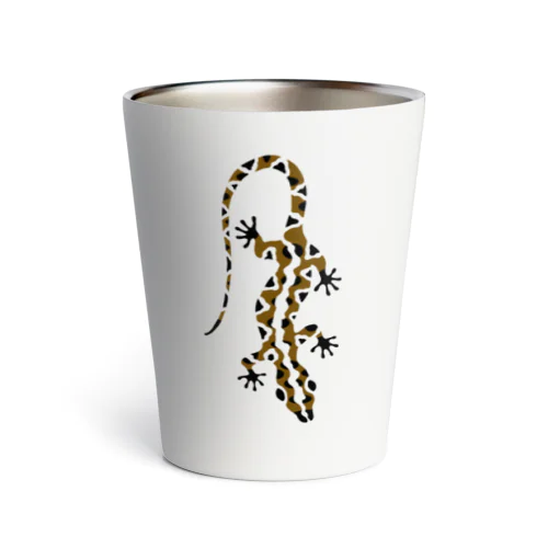 茶色のトカゲ Thermo Tumbler