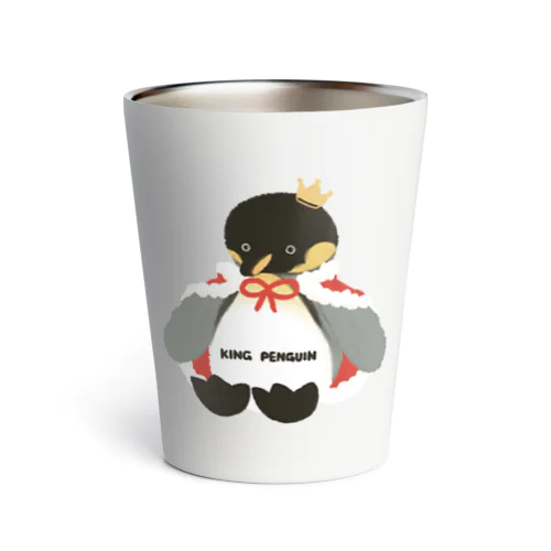 おうさまペンギンのぬいぐるみ Thermo Tumbler