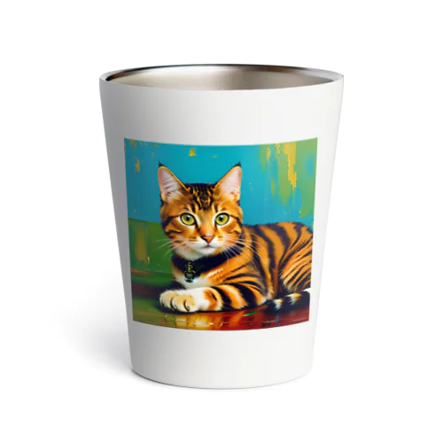 トラ猫🐱 Thermo Tumbler