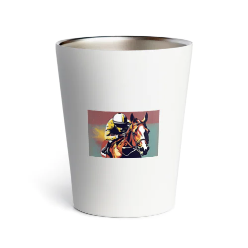 hiramasaｘロゴ１ Thermo Tumbler