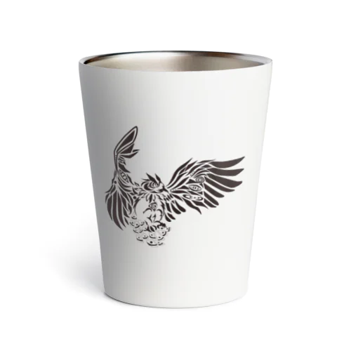 シンプルなふくろうさん Thermo Tumbler