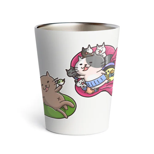 にゃん地創造だにゃん(枠なし) Thermo Tumbler