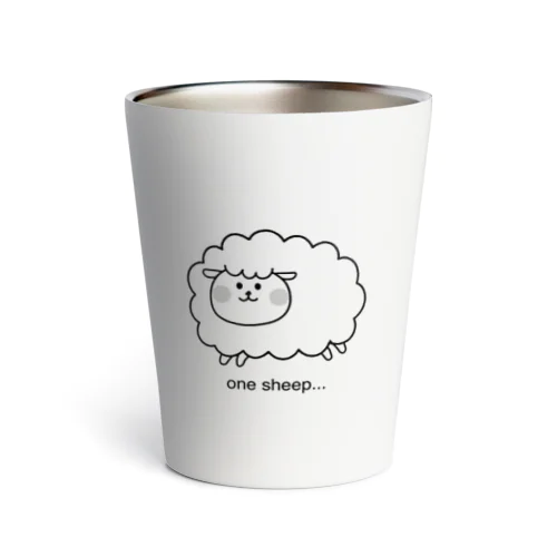 ひつじが1匹 Thermo Tumbler