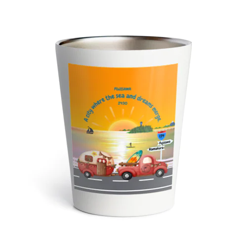 湘南藤沢（2430）夕焼けコレクション Thermo Tumbler