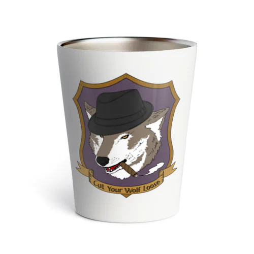 オオカミ エンブレム Thermo Tumbler