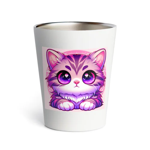 些細な事でも興味津々アメショー”モモちゃん” Thermo Tumbler