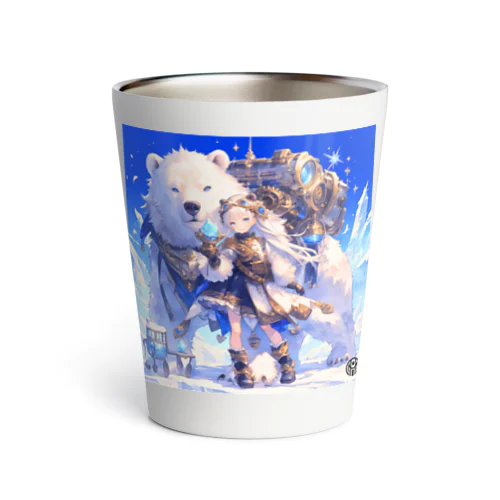 【シロクマ】ともだちシリーズ Thermo Tumbler