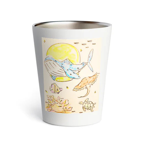 海、星と魚たち Thermo Tumbler