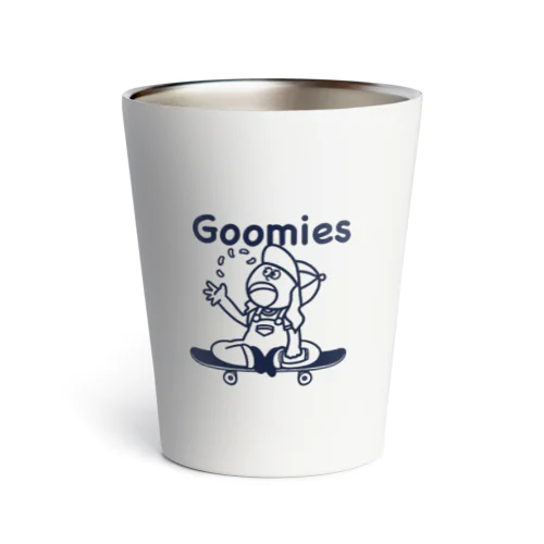 グミとスケートボードが大好き「グーミーちゃん」　BLUE Thermo Tumbler