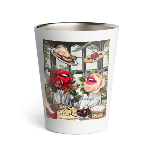 薔薇のランチ Thermo Tumbler