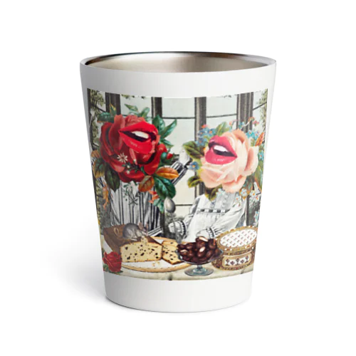 薔薇のランチ Thermo Tumbler