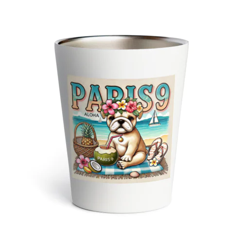 PARIS9 - ALOHA CHILL - No.4 Thermo Tumbler