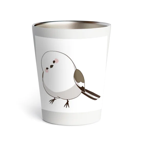 エナガのいる日常（カラー） Thermo Tumbler