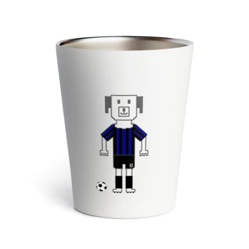 青黒の街からドッグくん Thermo Tumbler