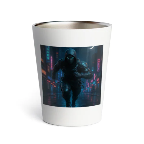 ネオン街を疾走するニンジャ Thermo Tumbler