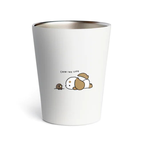 もぐらとちびいぬ Thermo Tumbler