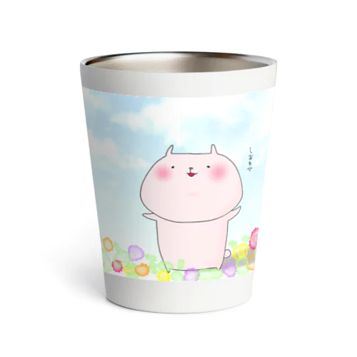 しあわせなうささん🐰 Thermo Tumbler