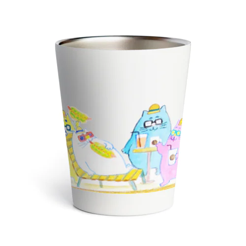 ねこねこへぶん Thermo Tumbler