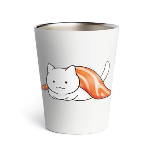 サーモン+ねこ Thermo Tumbler