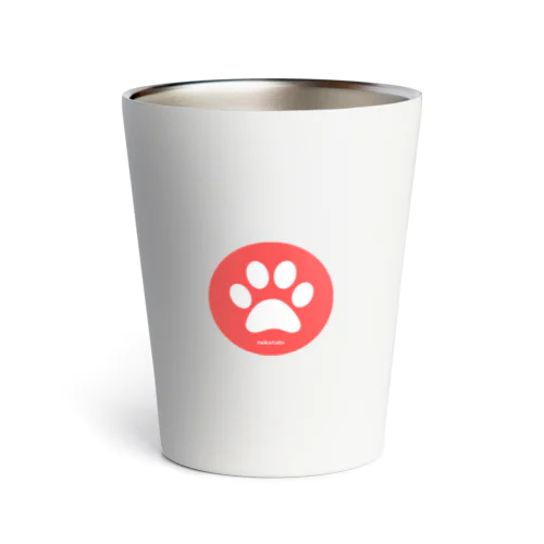 猫ちゃん足跡 Thermo Tumbler