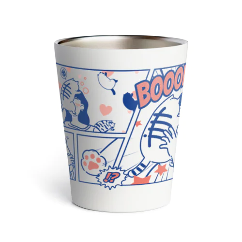【フラハグ】４コマ漫画 Thermo Tumbler