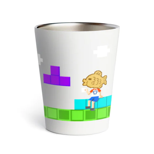タイヤキT-シャツ（ドットver） Thermo Tumbler