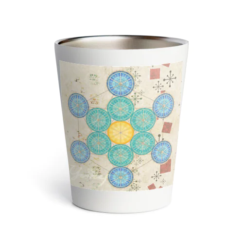 神聖幾何学メタトロンキューブサーモタンブラー Thermo Tumbler