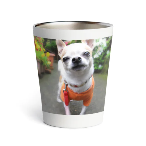 カラフルチワワ（フラワー） Thermo Tumbler