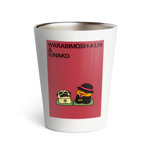 WARABIMOSH-KUN & KINAKO Thermo Tumbler