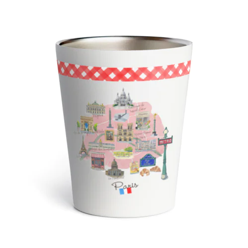 PARIS MAP Thermo Tumbler