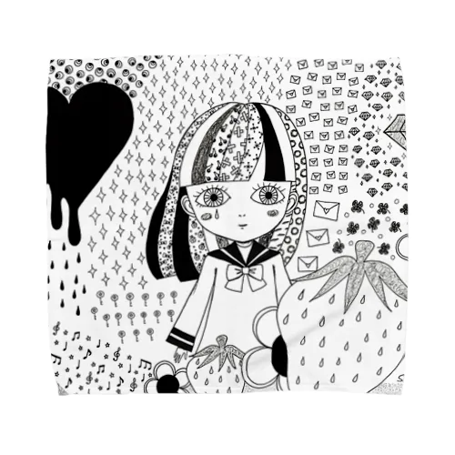 或る恋のうた Towel Handkerchief