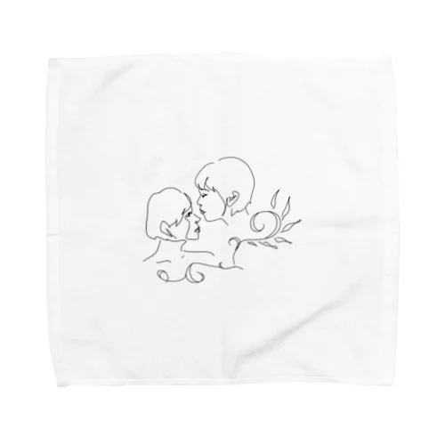 natsushippo monokuro Towel Handkerchief