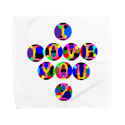 〇文字『I LOVE YOU2h.t.』 Towel Handkerchief