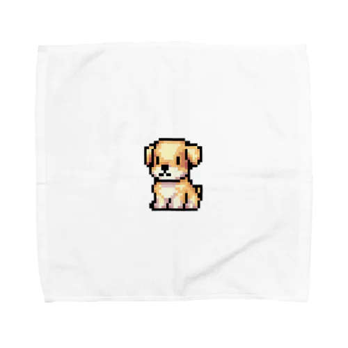 ドット絵の子犬 Towel Handkerchief