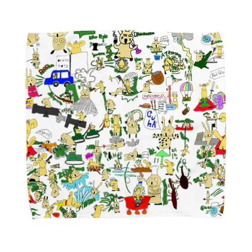 だわきり　ワールド Towel Handkerchief