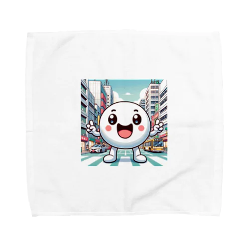ワタまる Towel Handkerchief