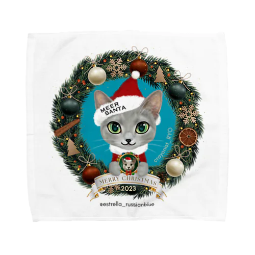 2023★MEERサンタグッズ Towel Handkerchief
