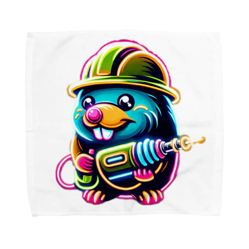 モグラ産業革命 Towel Handkerchief