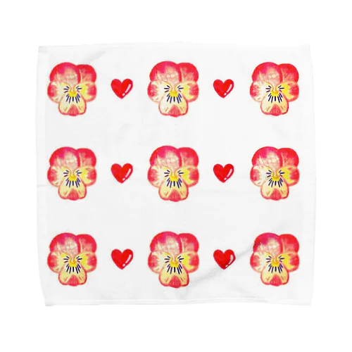 らぶりぃピンクビオラさん Towel Handkerchief