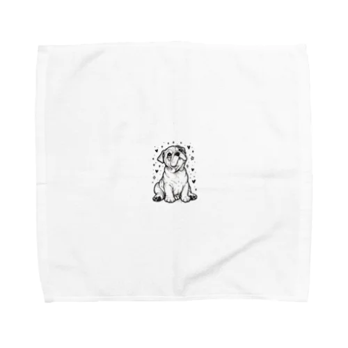 ブルドッグ Towel Handkerchief
