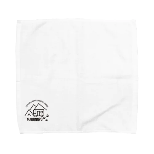 BondsCamper×まるんぽチャンネル　黒ロゴアイテム Towel Handkerchief