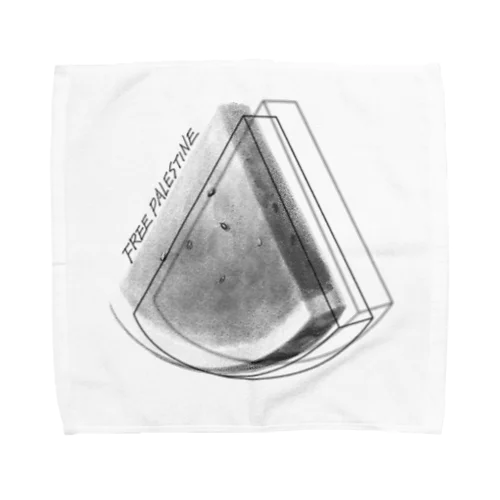 さんかくスイカ Towel Handkerchief