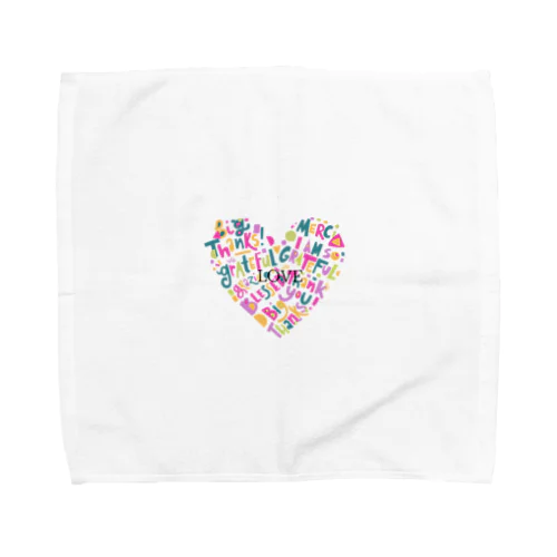オリジナルハート Towel Handkerchief