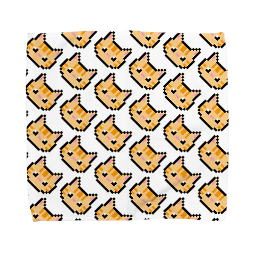 茶トラねこ キナコ　パターン Towel Handkerchief