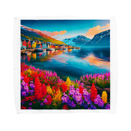 🌿束の間の美景🏔✨（3） Towel Handkerchief