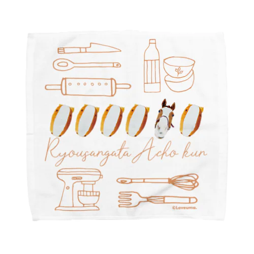 馬」タオルハンカチの通販 ∞ SUZURI（スズリ）