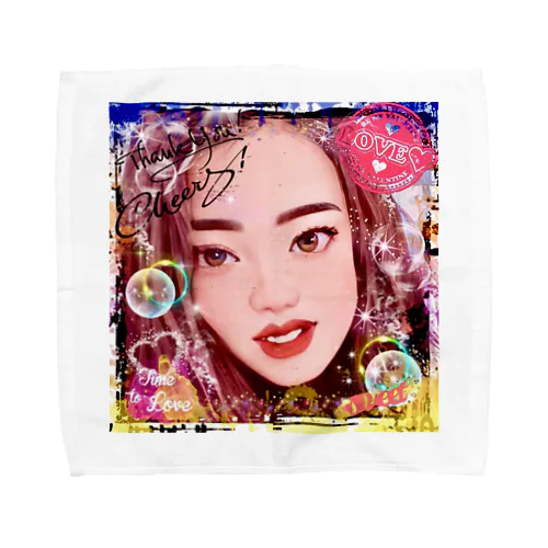 海月と泡沫　LOVE ver． Towel Handkerchief