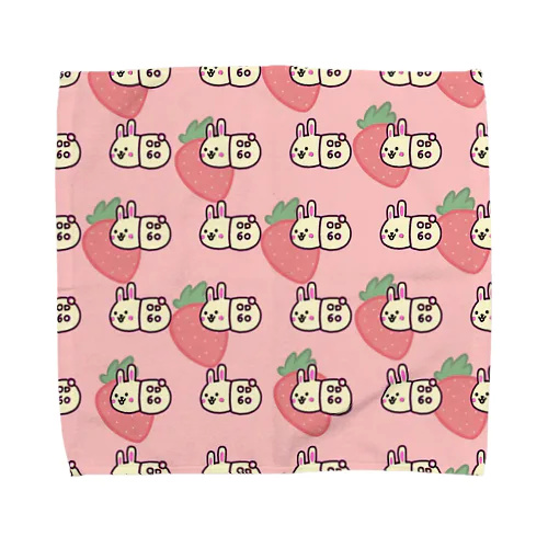 血液サラサラウサギ Towel Handkerchief