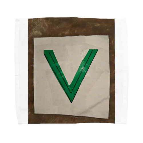 victory56西山勝敏守護神八大龍王BPEVロゴマーク波動 Towel Handkerchief